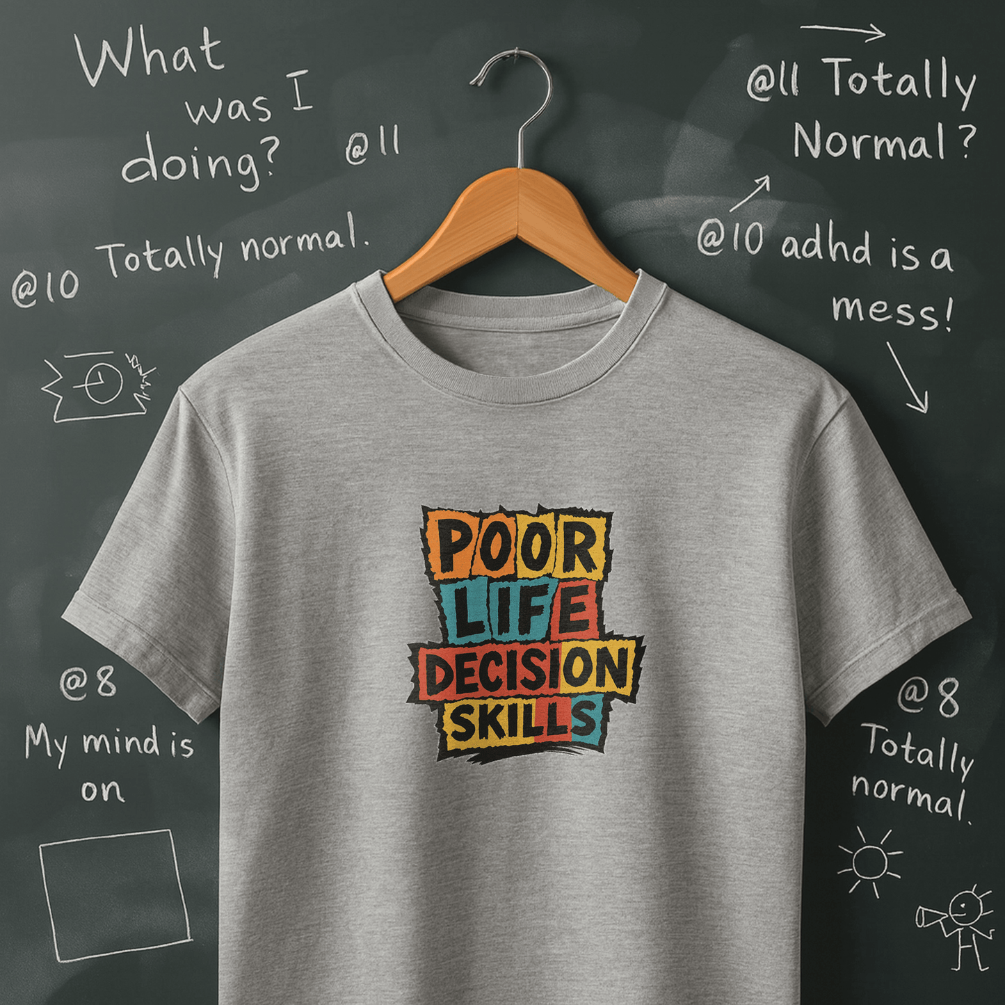 Poor Life Decision Skills T-Shirt