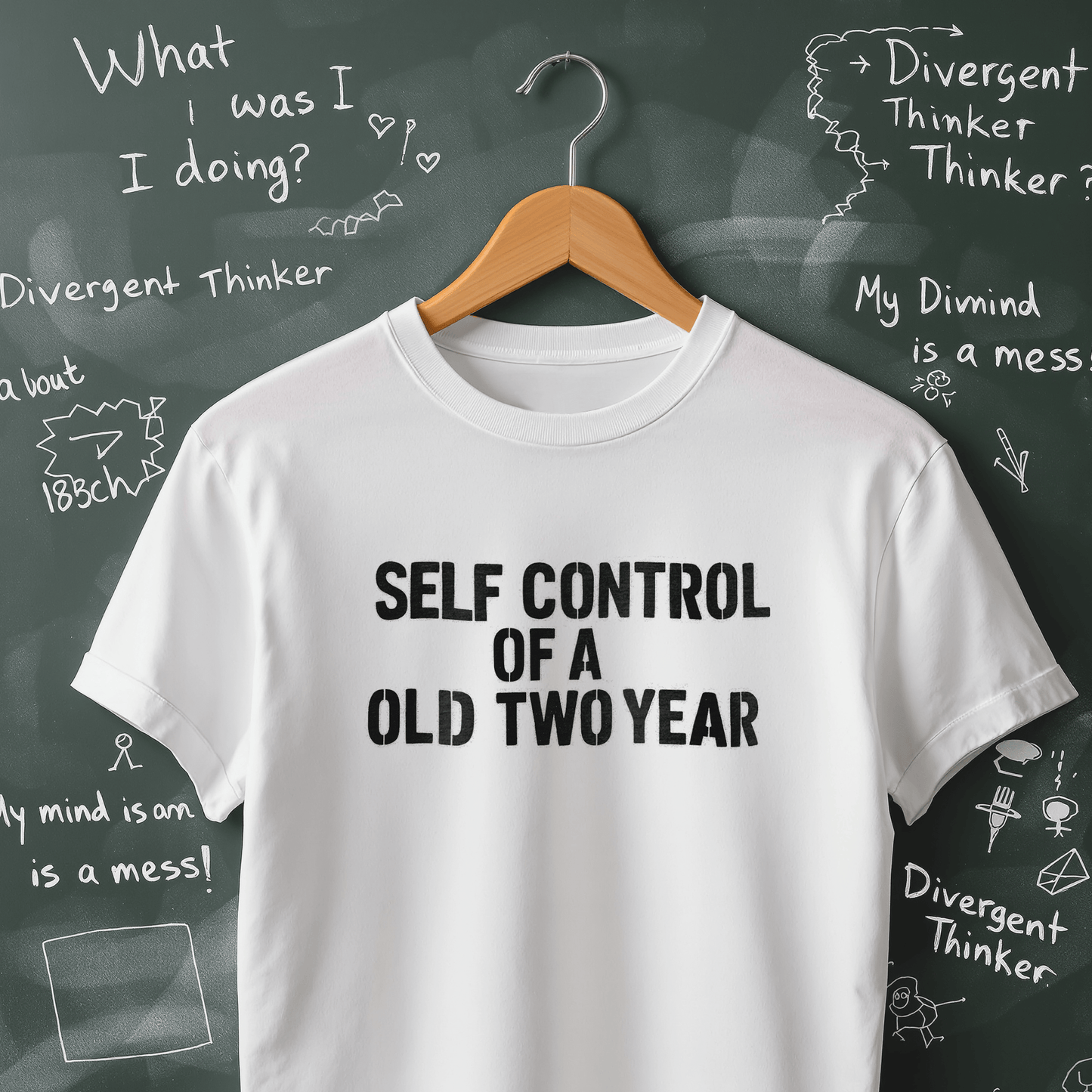 Self Control of a Two Year Old T-Shirt