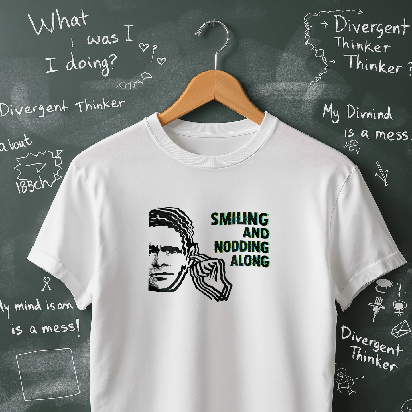 Smiling and Nodding Along T-Shirt
