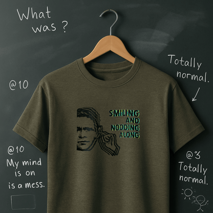Smiling and Nodding Along T-Shirt
