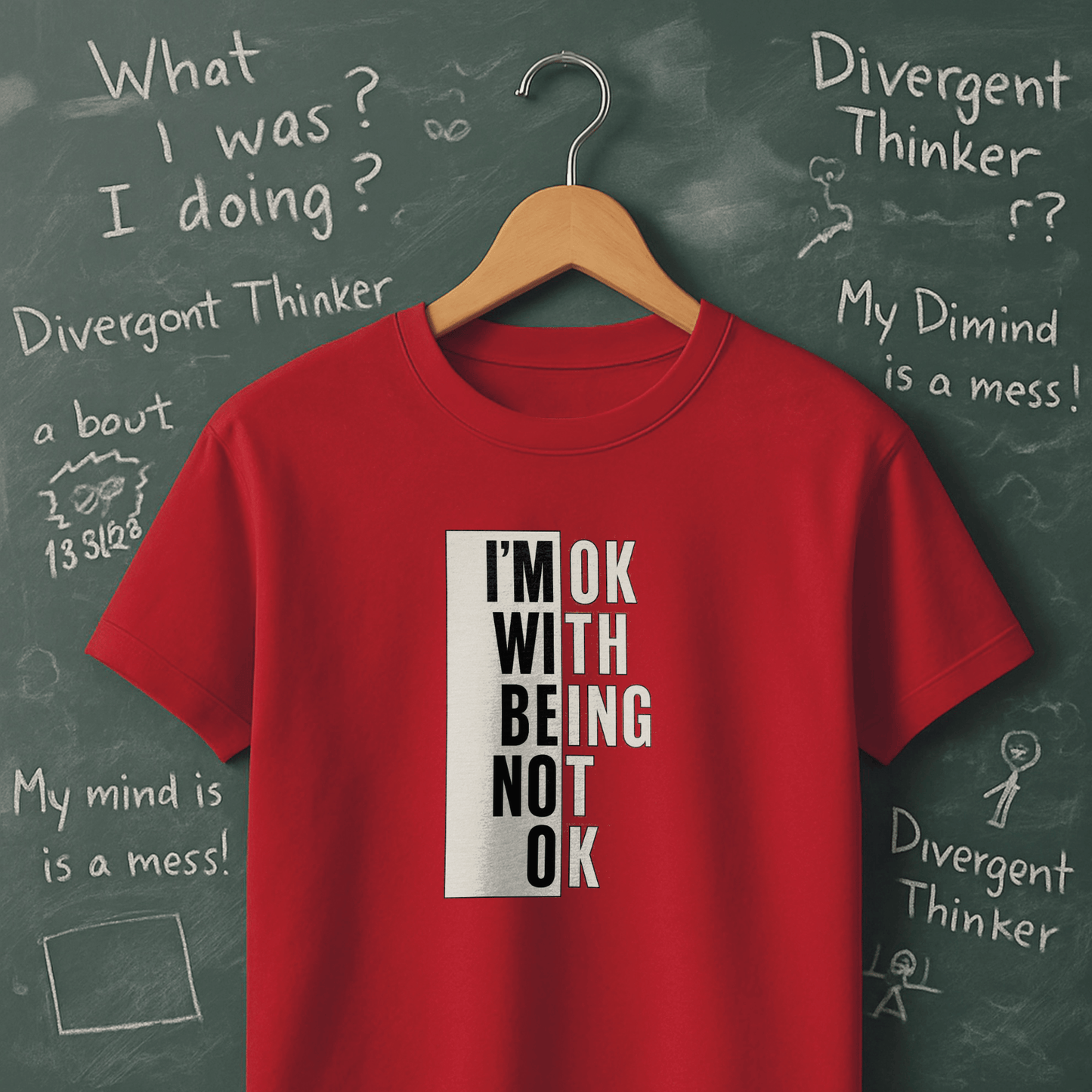 I'm Ok With Being Not Ok T-Shirt