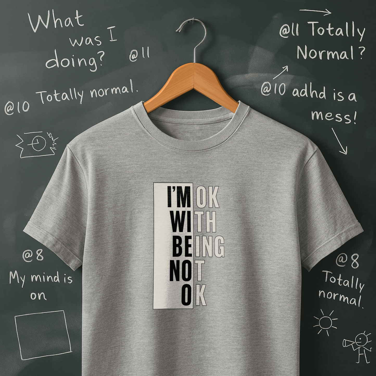I'm Ok With Being Not Ok T-Shirt