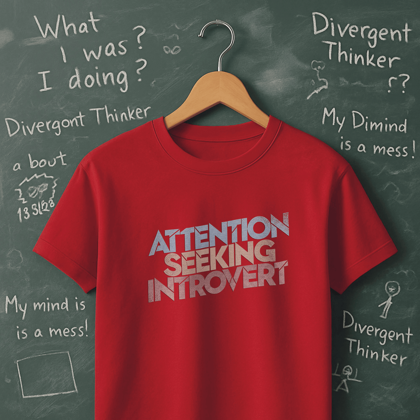 Attention Seeking Introvert T-Shirt