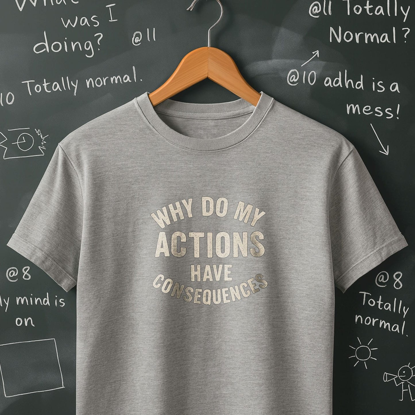 Why Do My ACTIONS Have CONSEQUENCES - T-Shirt