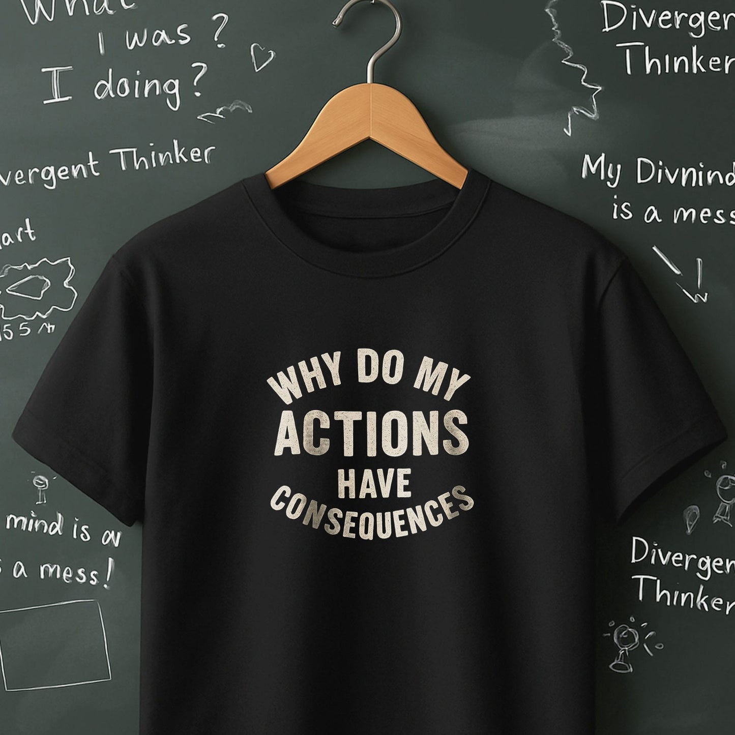 Why Do My ACTIONS Have CONSEQUENCES - T-Shirt