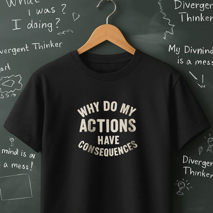 Why Do My ACTIONS Have CONSEQUENCES - T-Shirt
