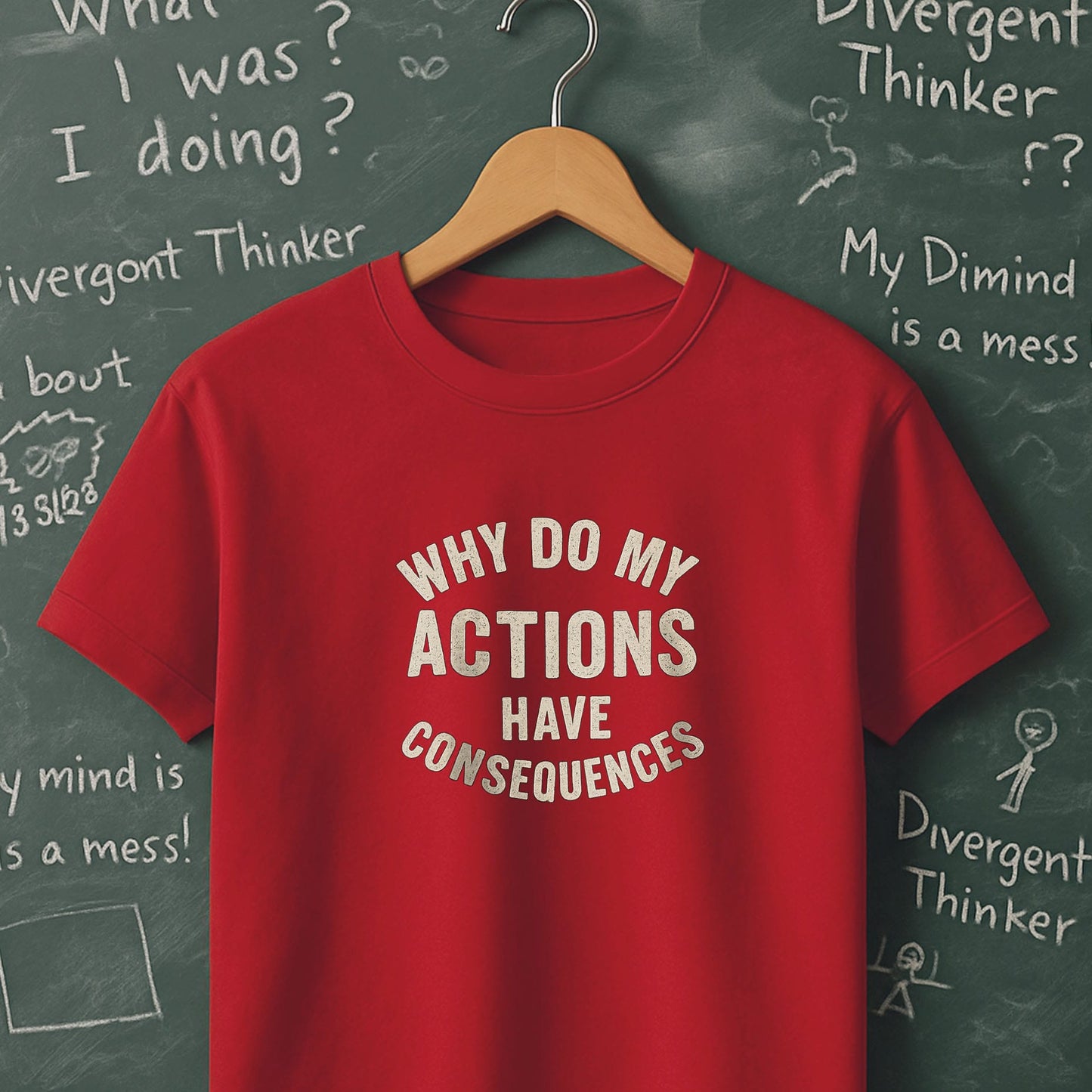 Why Do My ACTIONS Have CONSEQUENCES - T-Shirt