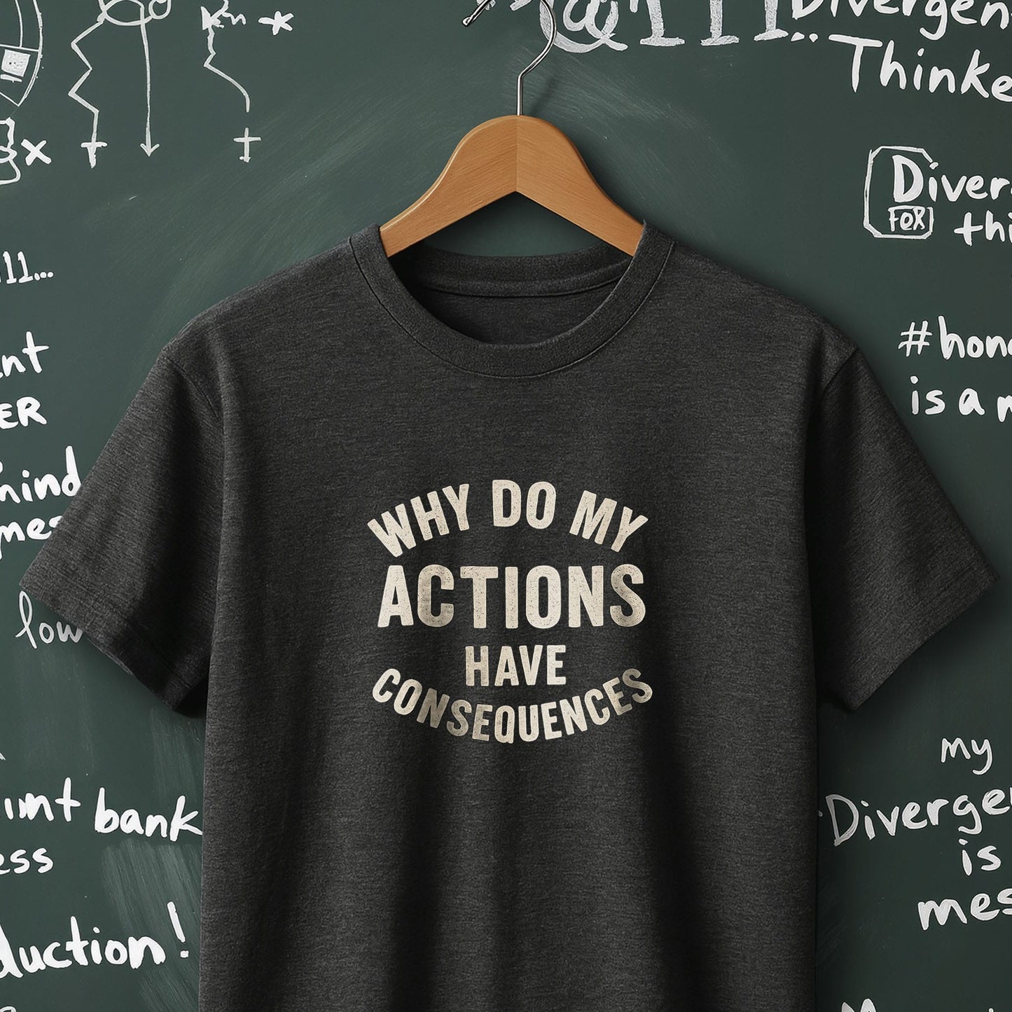 Why Do My ACTIONS Have CONSEQUENCES - T-Shirt