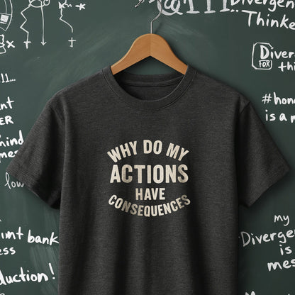 Why Do My ACTIONS Have CONSEQUENCES - T-Shirt