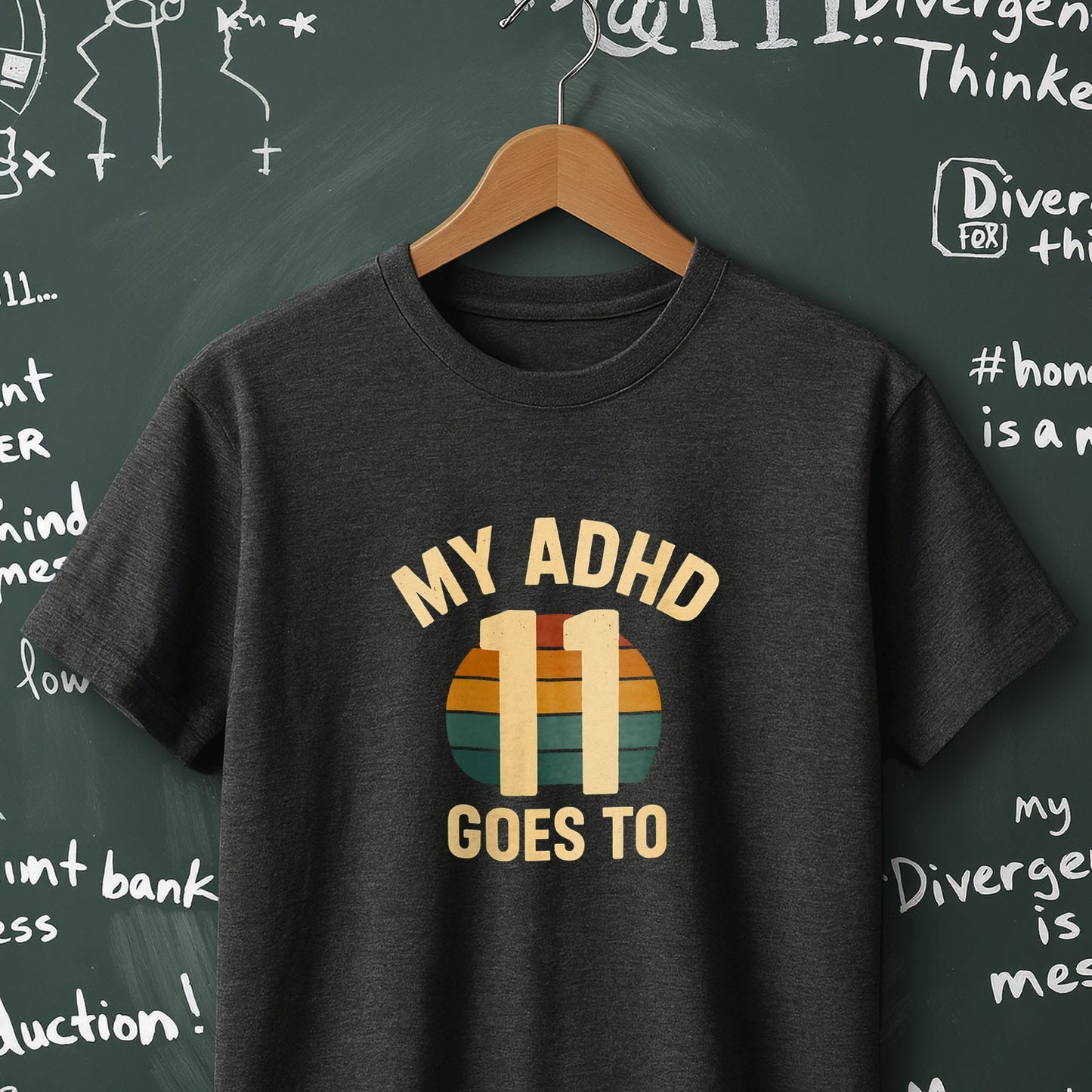 My ADHD Goes to 11 - T-Shirt