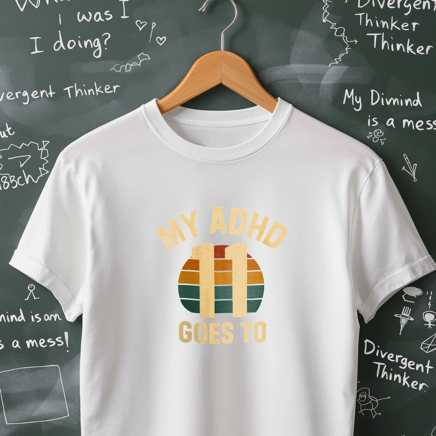 My ADHD Goes to 11 - T-Shirt