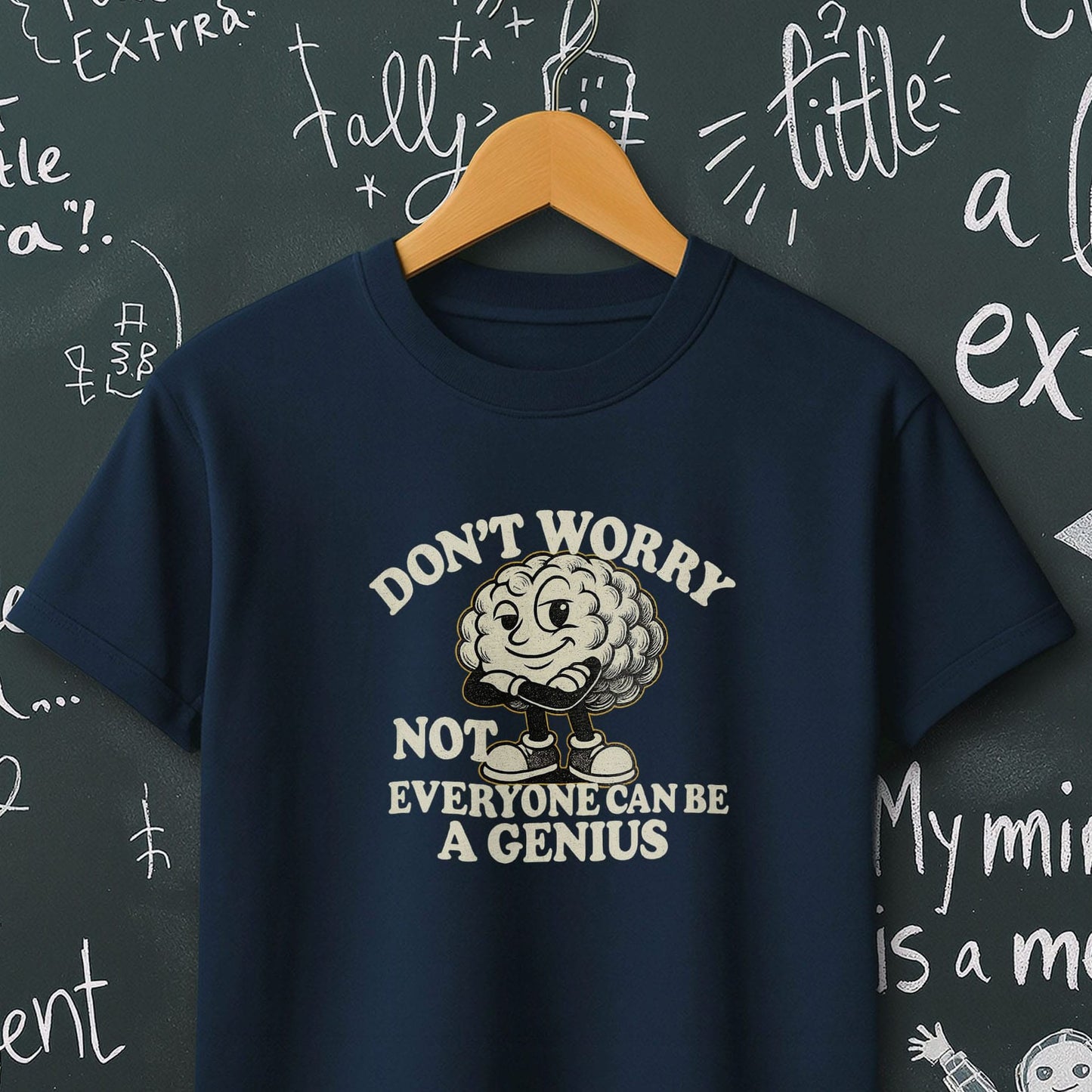 Don't Worry Not Everybody Can Be a Genius - T-Shirt