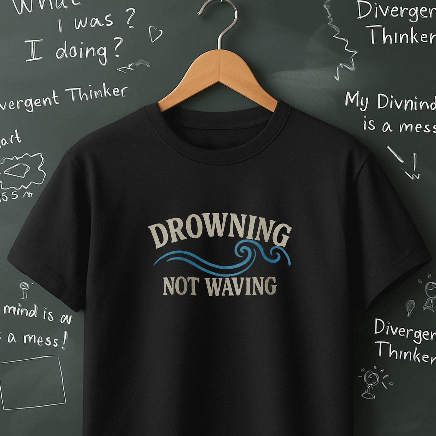 Drowning Not Waving - T-Shirt