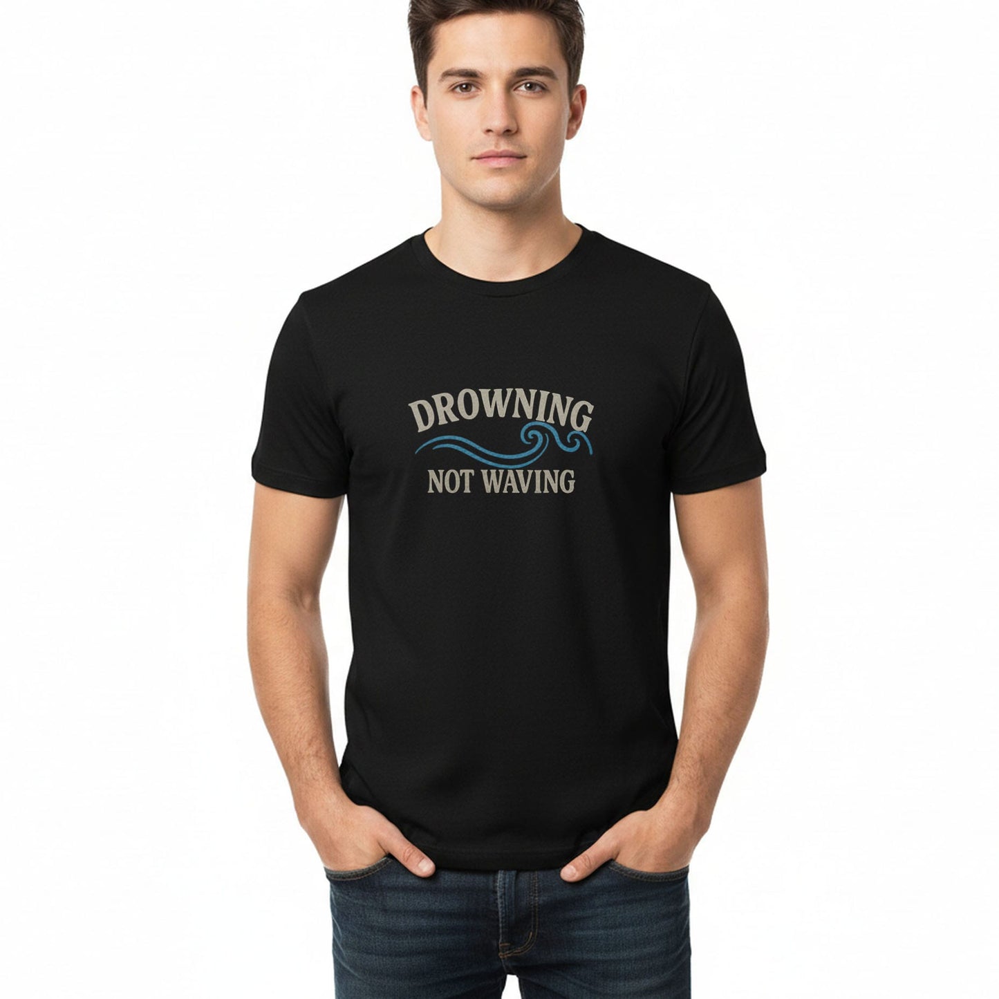 Drowning Not Waving - T-Shirt