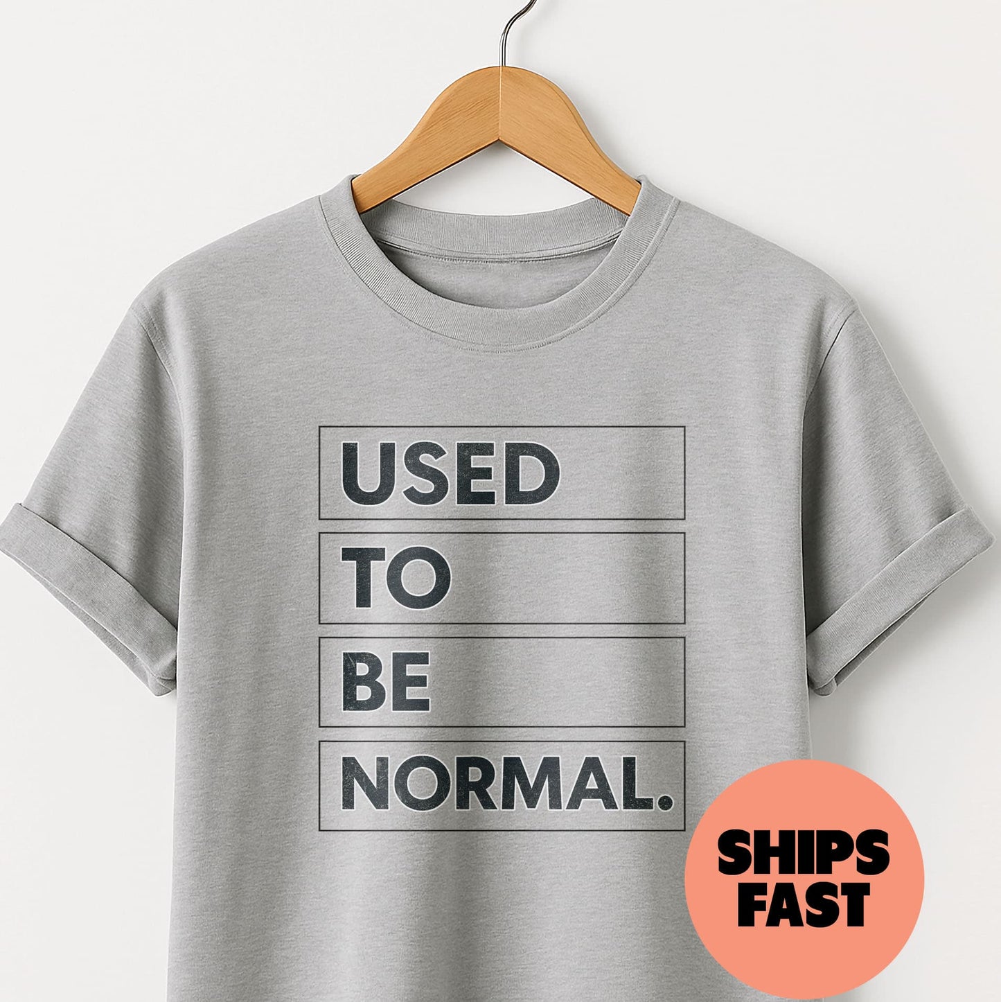 Used to be Normal - T-Shirt