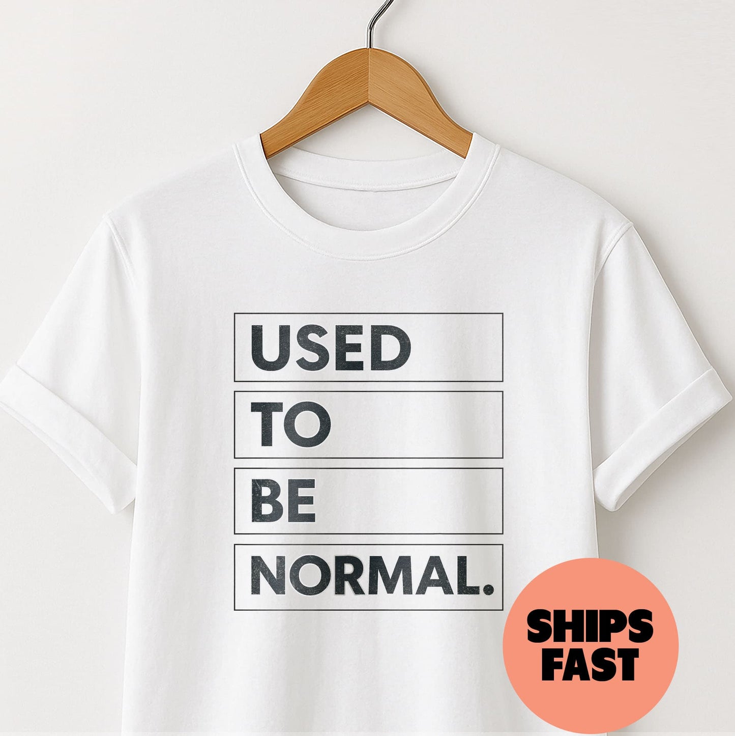 Used to be Normal - T-Shirt