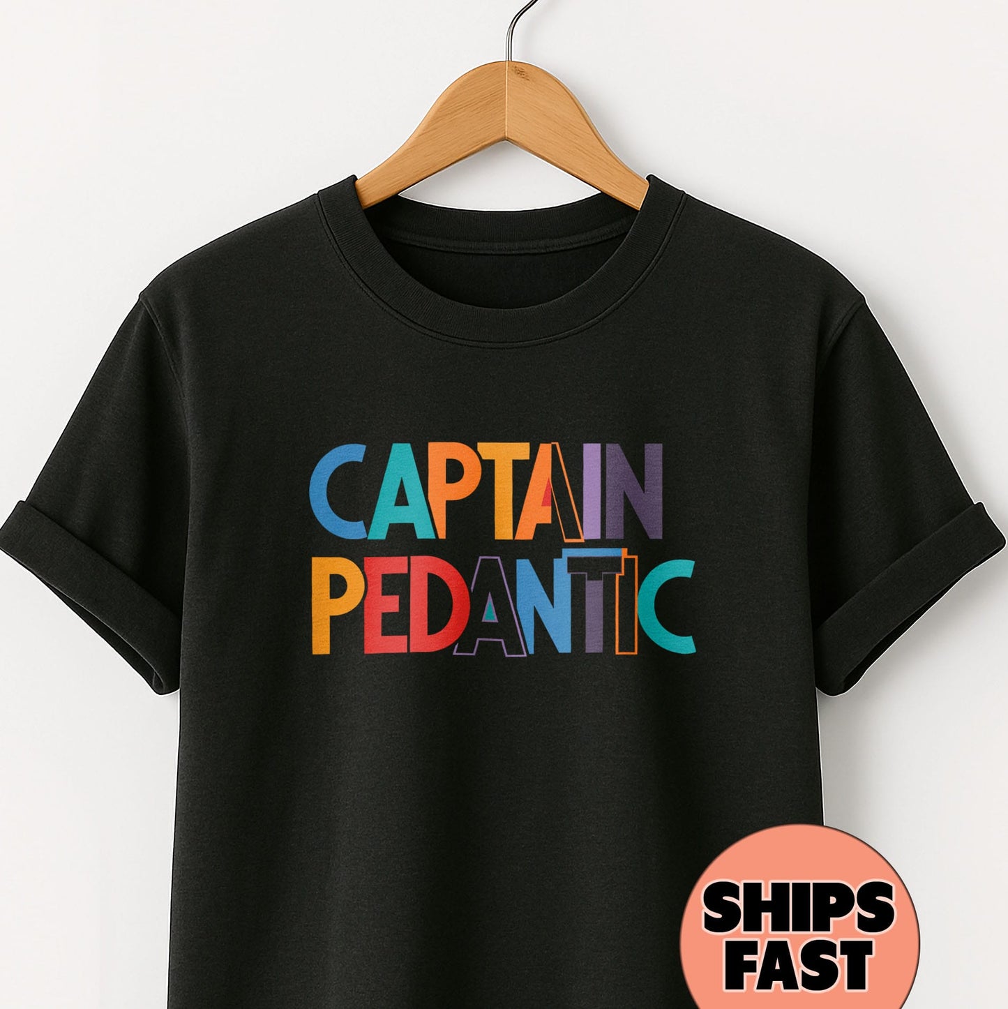 Captain Pedantic - T-Shirt