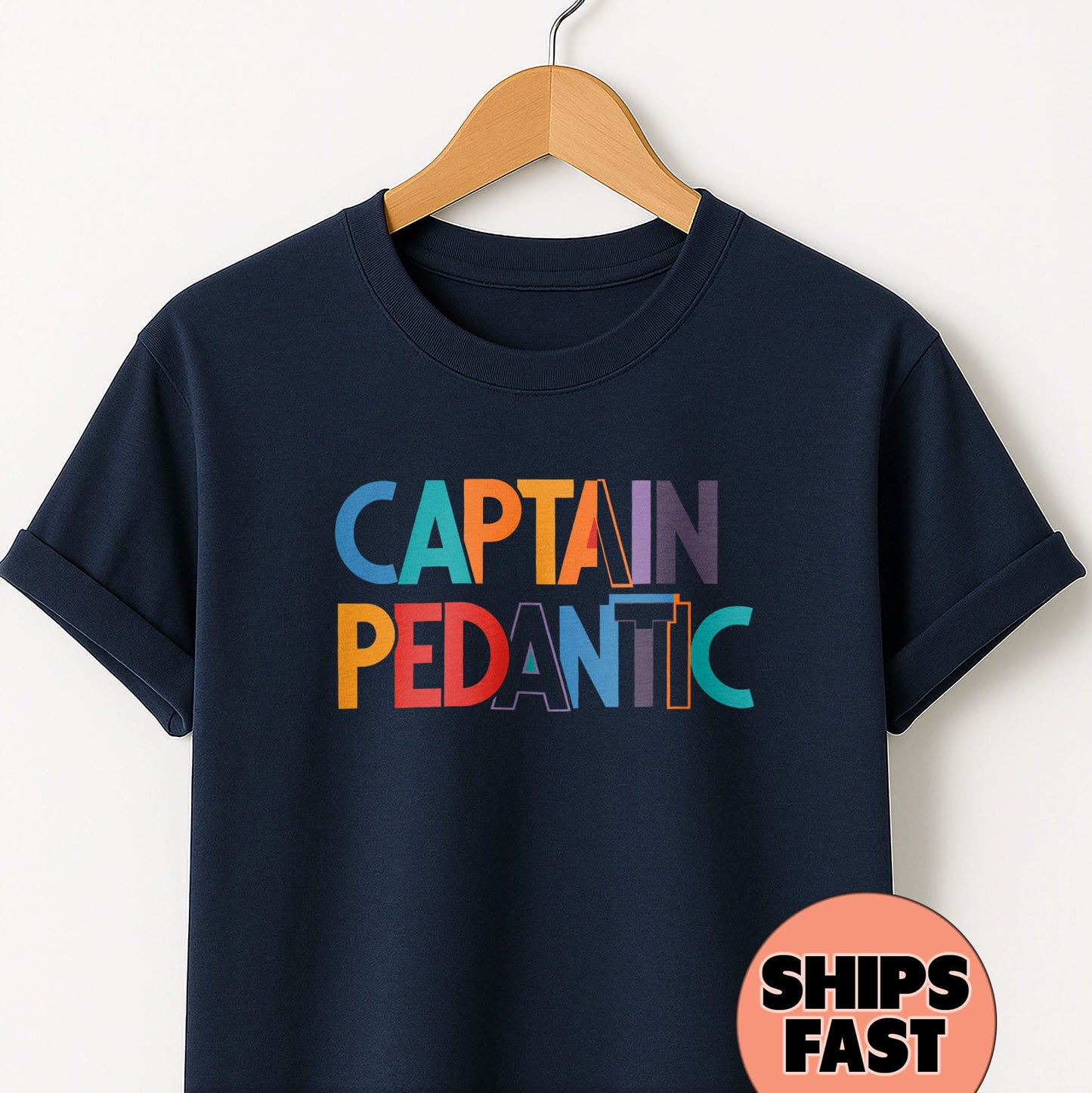 Captain Pedantic - T-Shirt