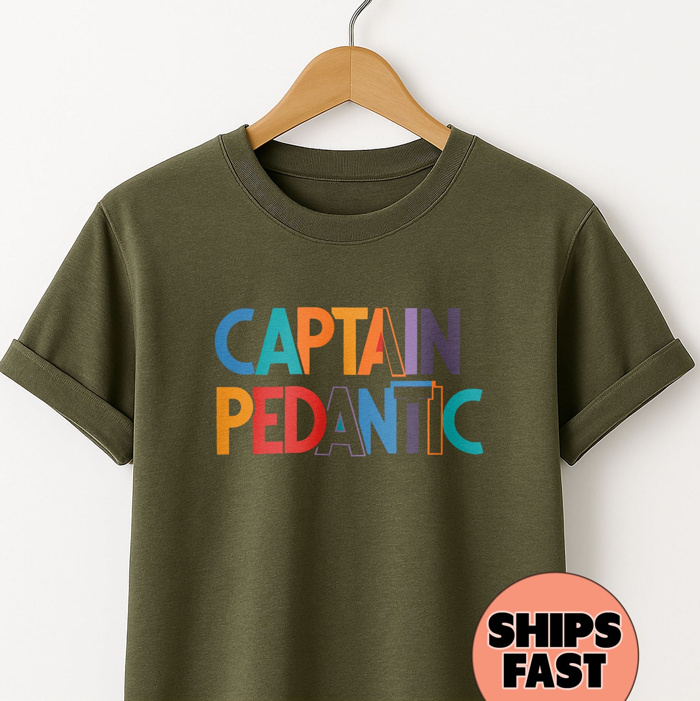 Captain Pedantic - T-Shirt