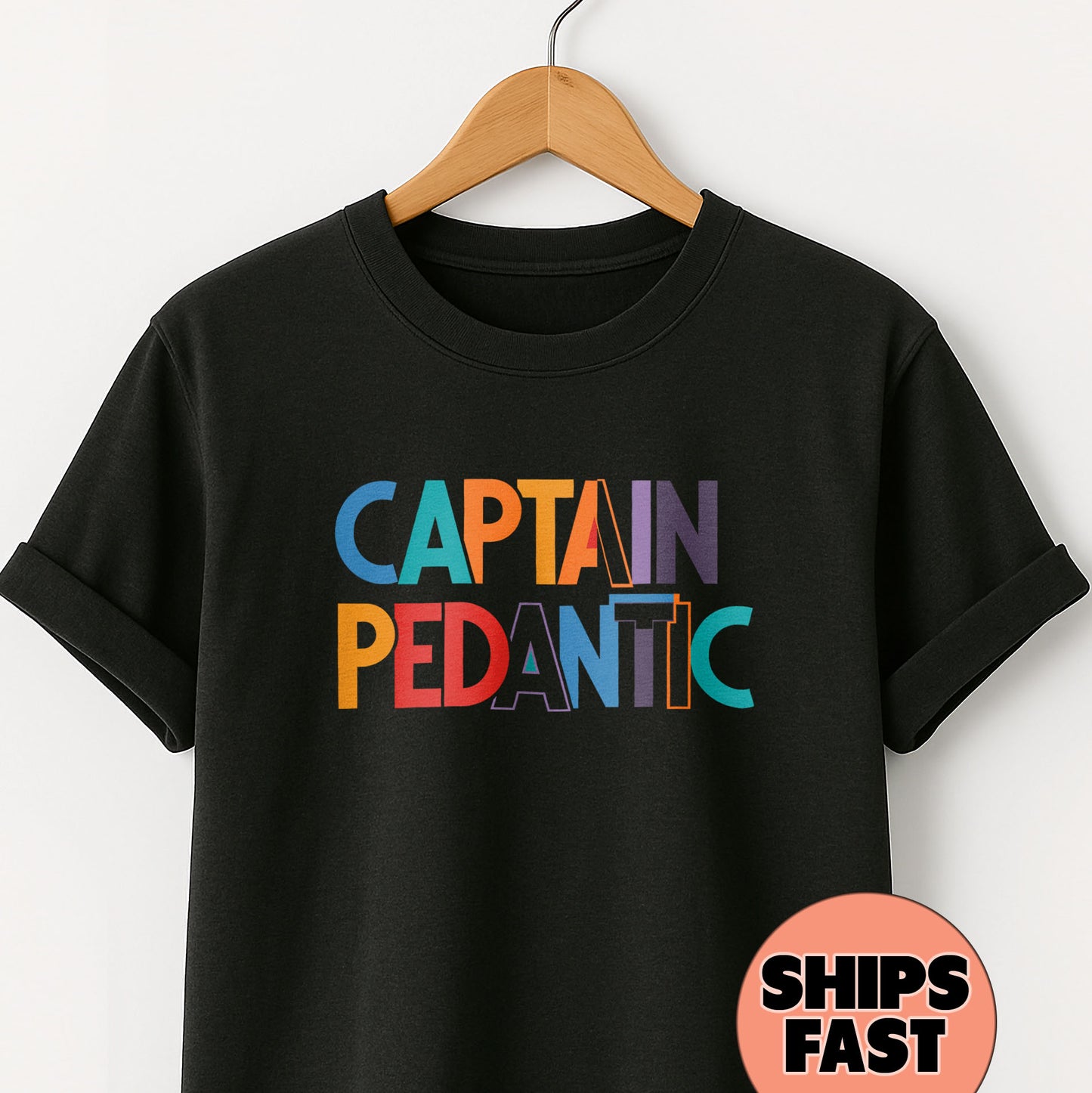 Captain Pedantic - T-Shirt