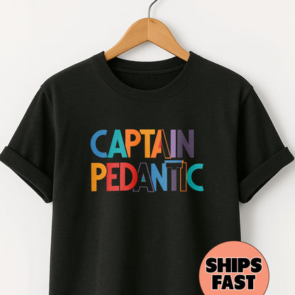 Captain Pedantic - T-Shirt