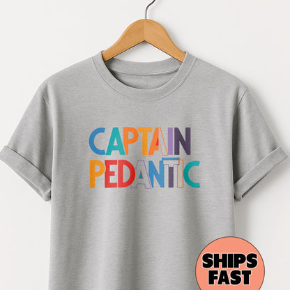 Captain Pedantic - T-Shirt