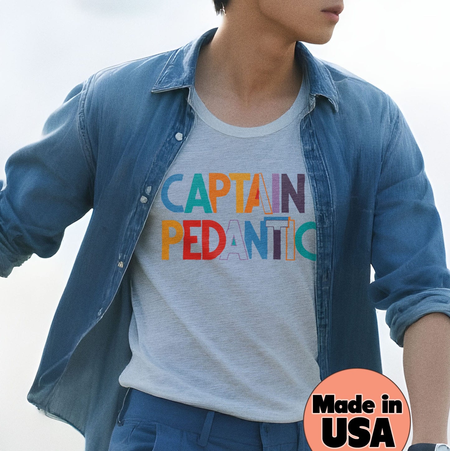 Captain Pedantic - T-Shirt