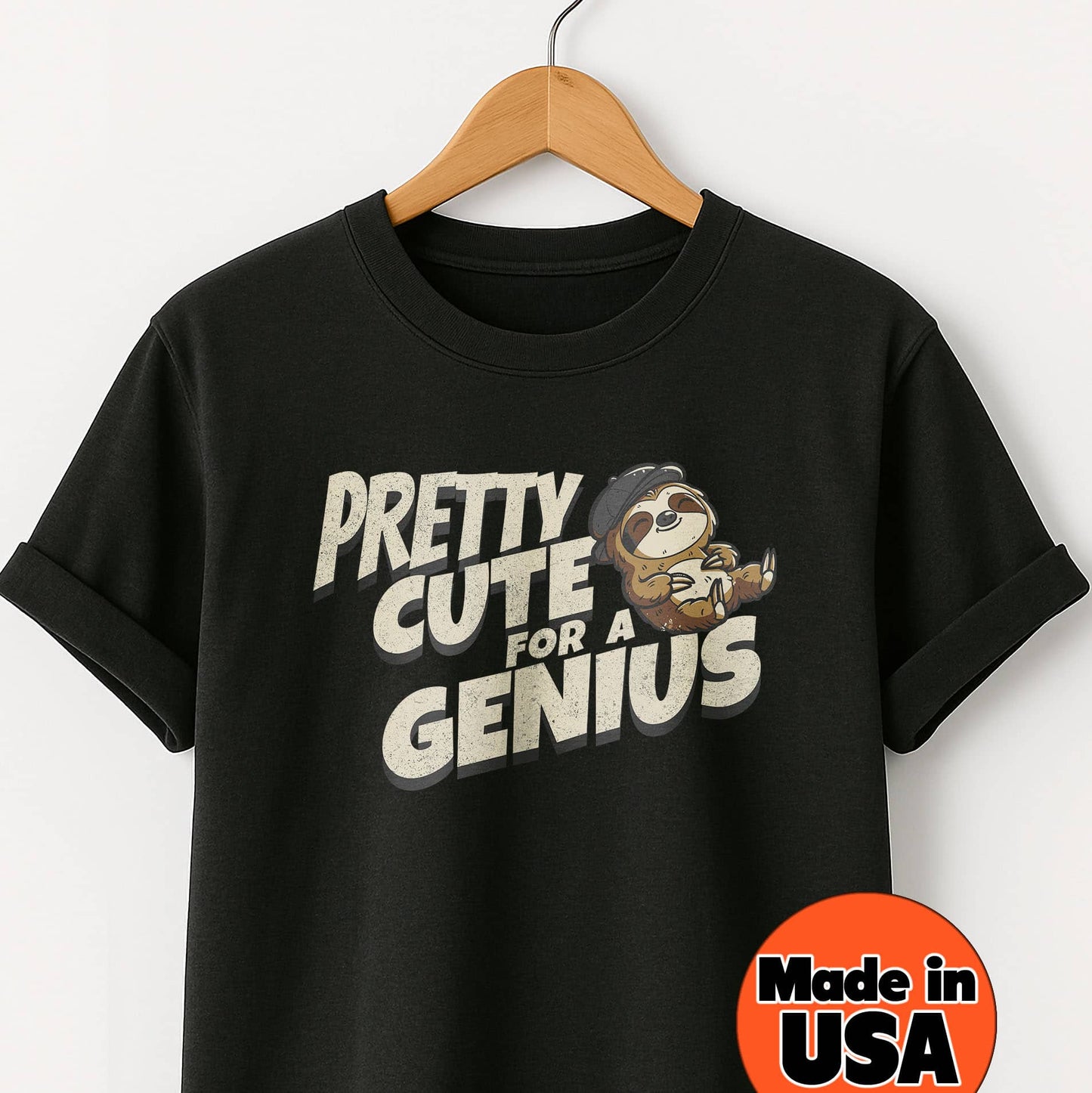 Pretty Cute for a Genius - T-Shirt