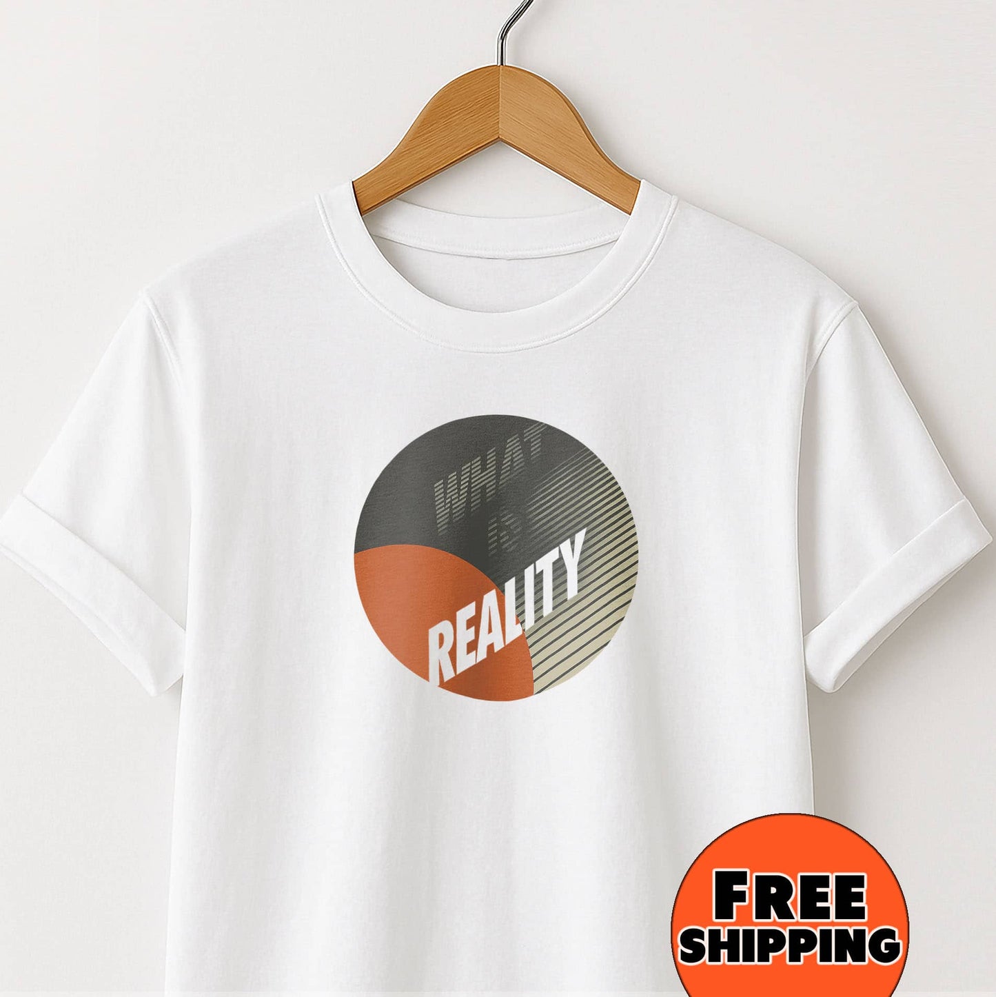 What Is Reality T-Shirt — Thoughtful Graphic Tee for Philosophy Lovers