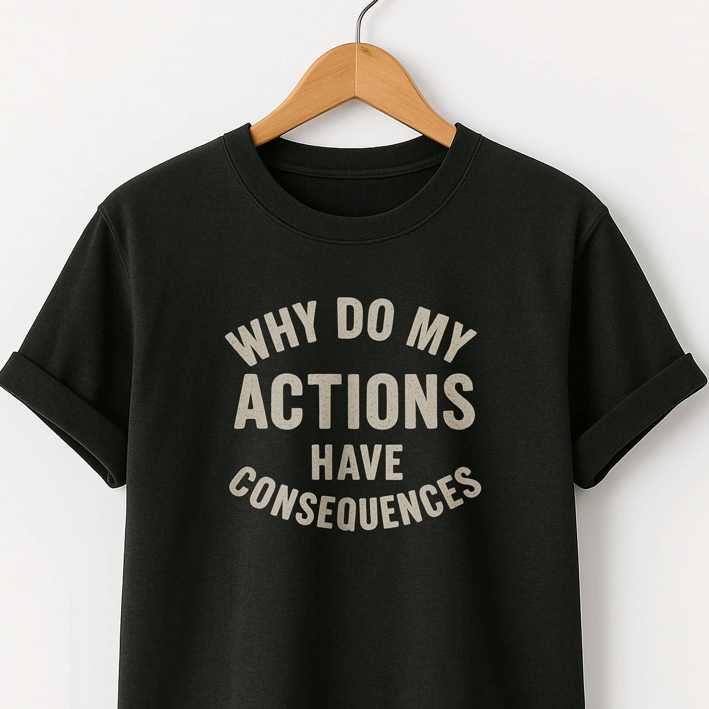 Why Do My ACTIONS Have CONSEQUENCES - T-Shirt