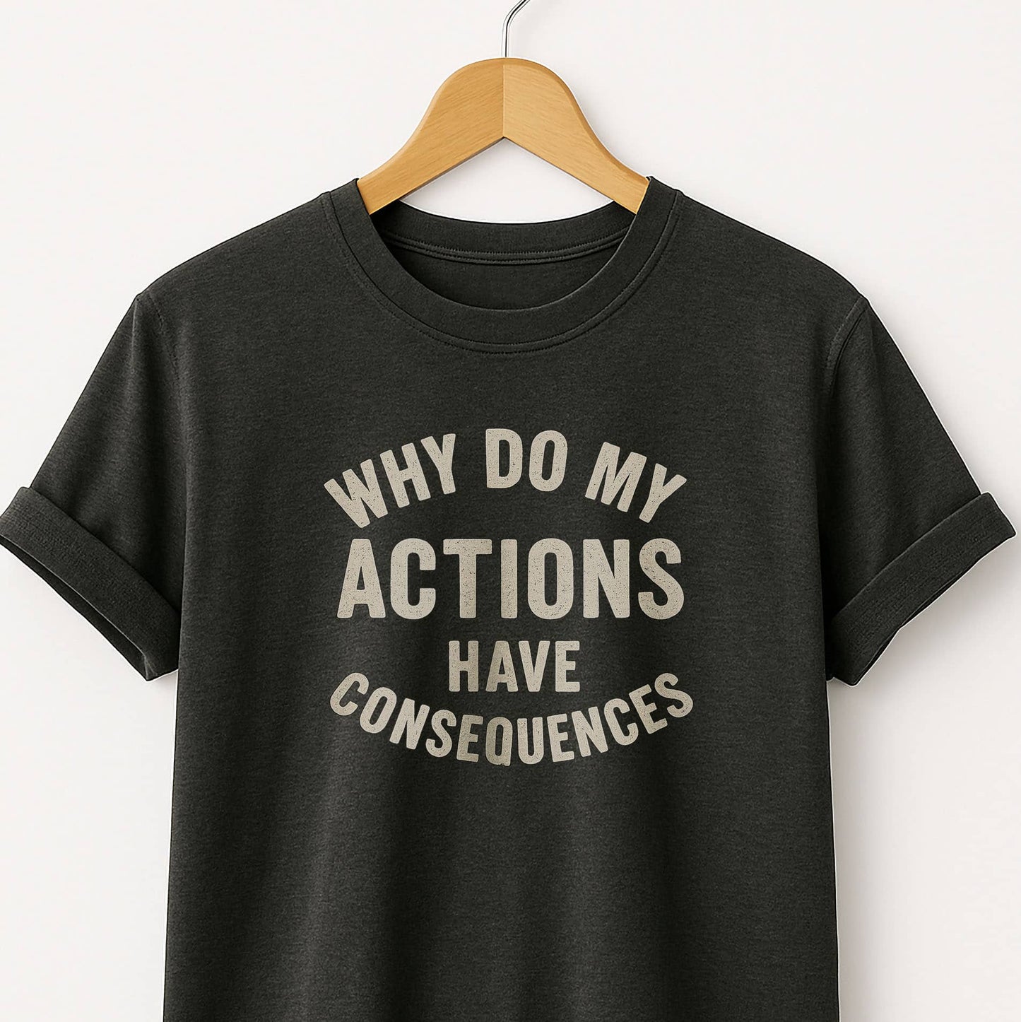 Why Do My ACTIONS Have CONSEQUENCES - T-Shirt