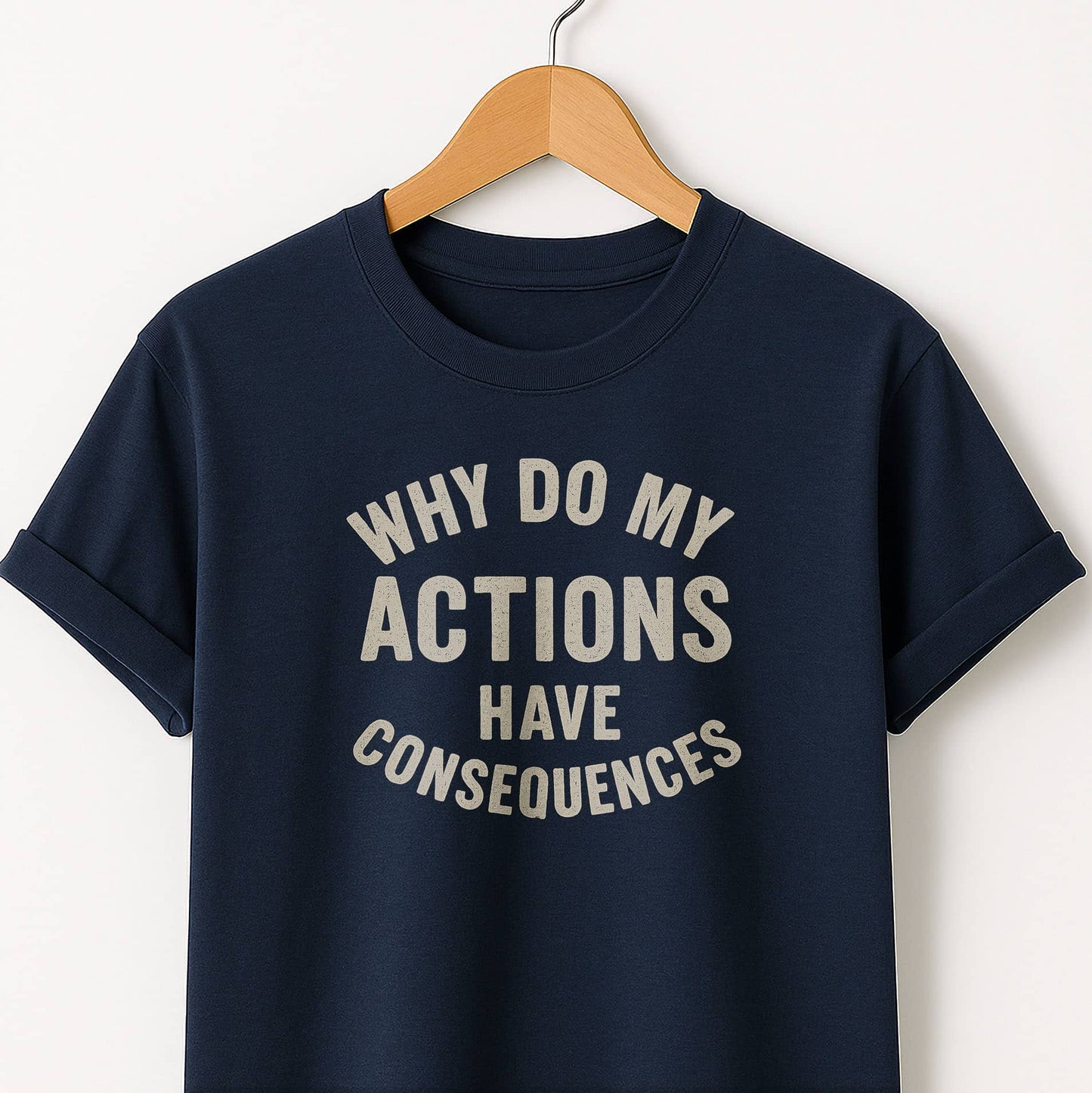 Why Do My ACTIONS Have CONSEQUENCES - T-Shirt