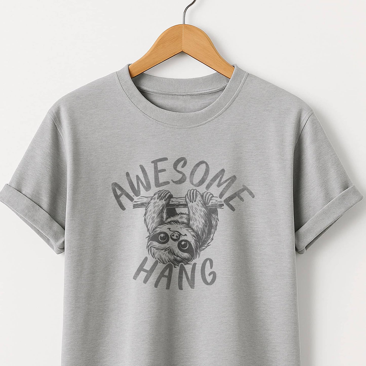 Awesome Hang T-Shirt — Casual Graphic Tee
