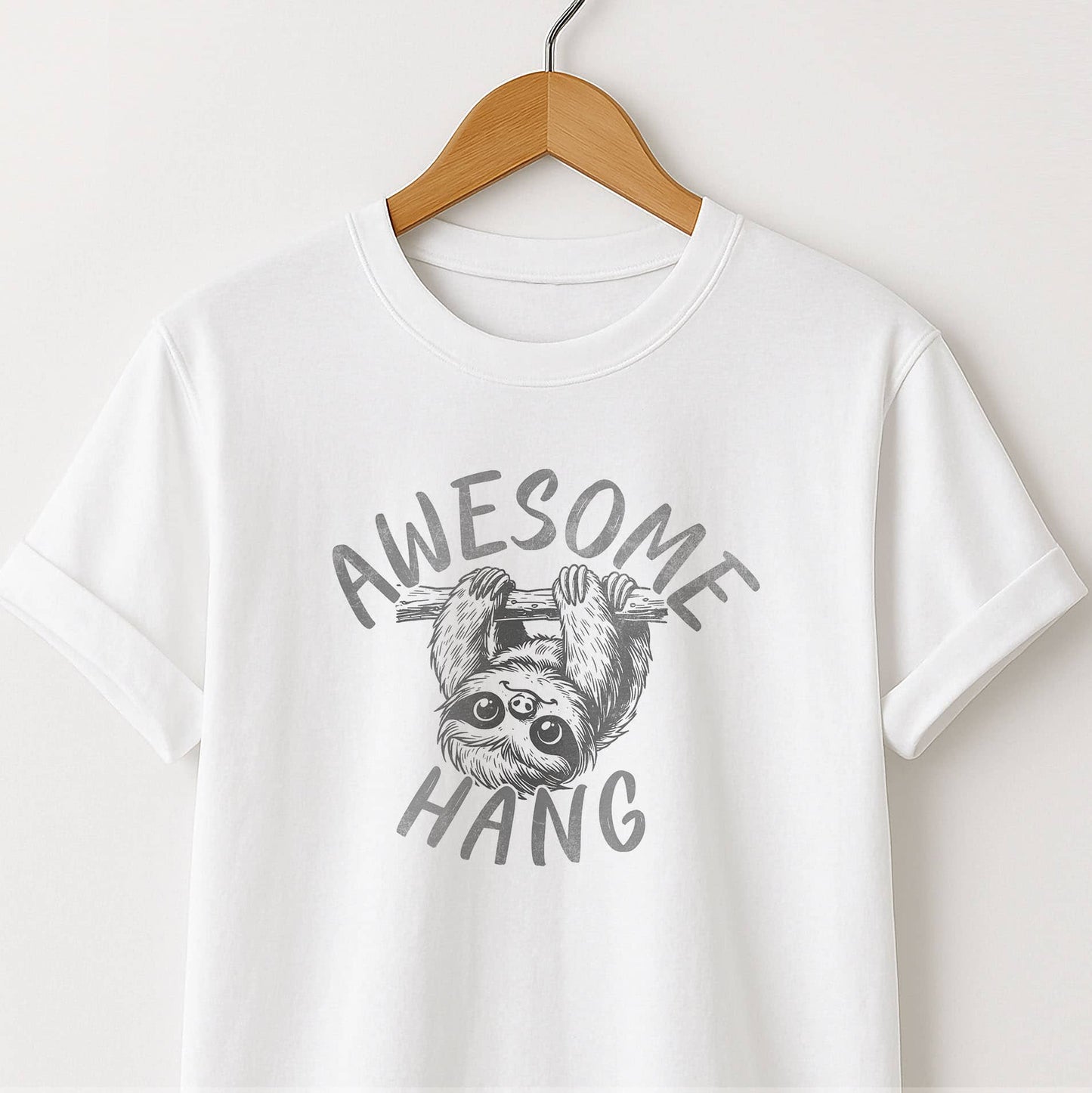 Awesome Hang T-Shirt — Casual Graphic Tee
