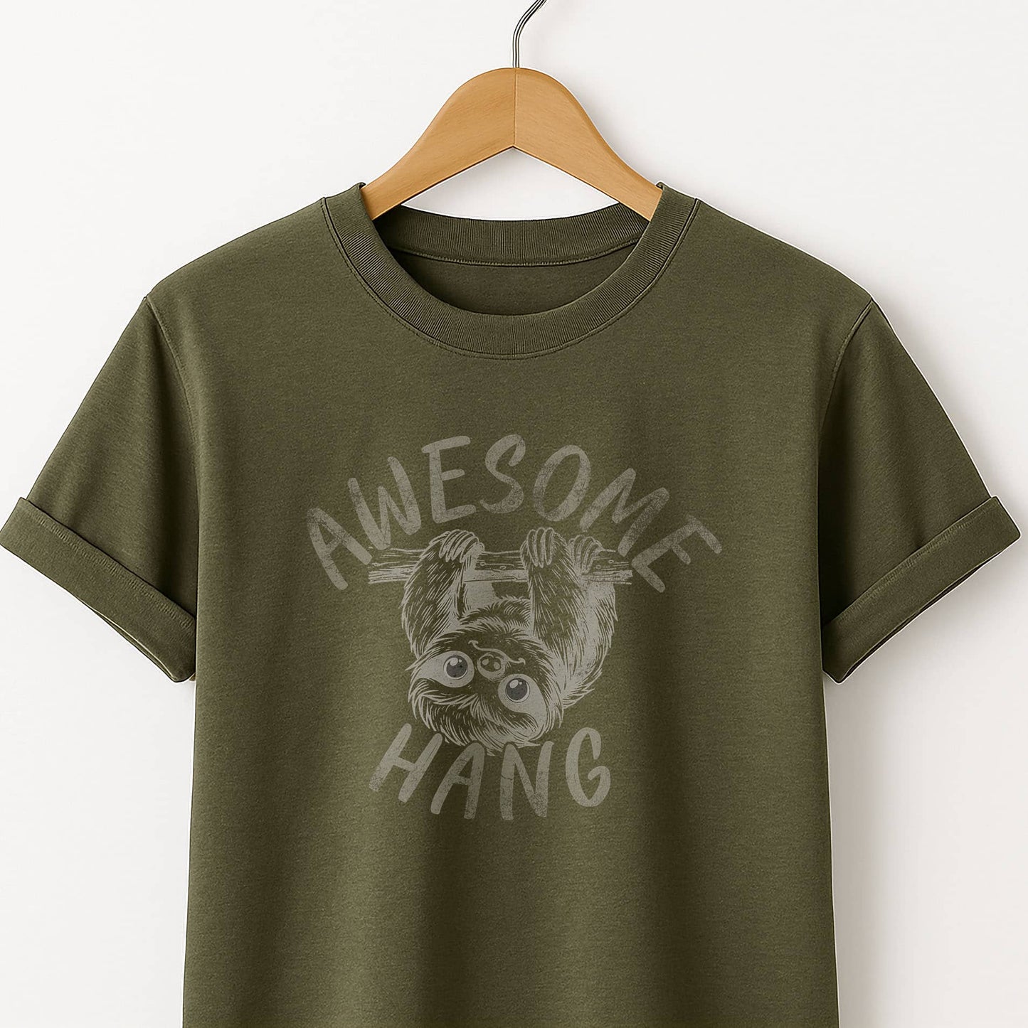Awesome Hang T-Shirt — Casual Graphic Tee