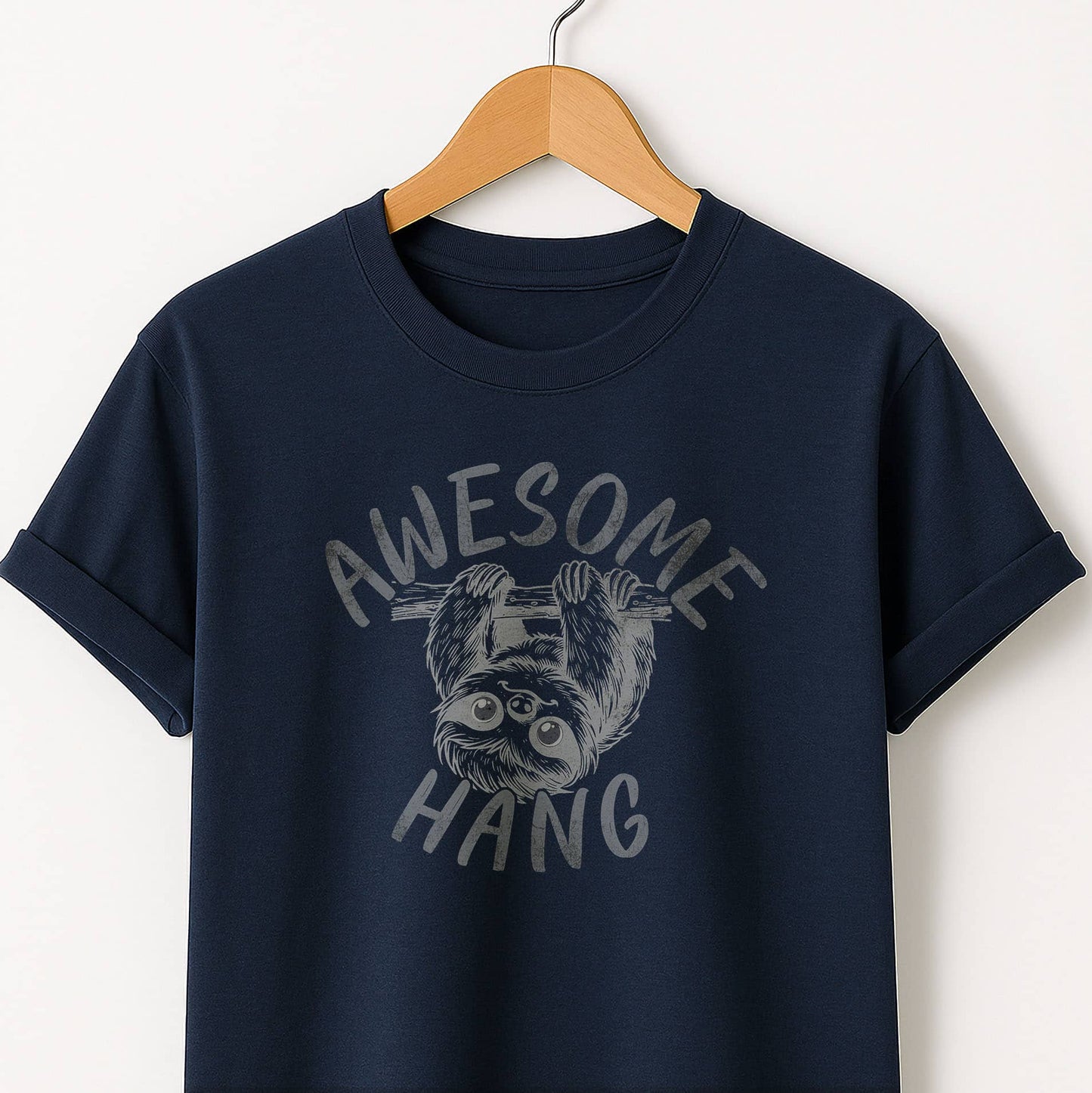 Awesome Hang T-Shirt — Casual Graphic Tee