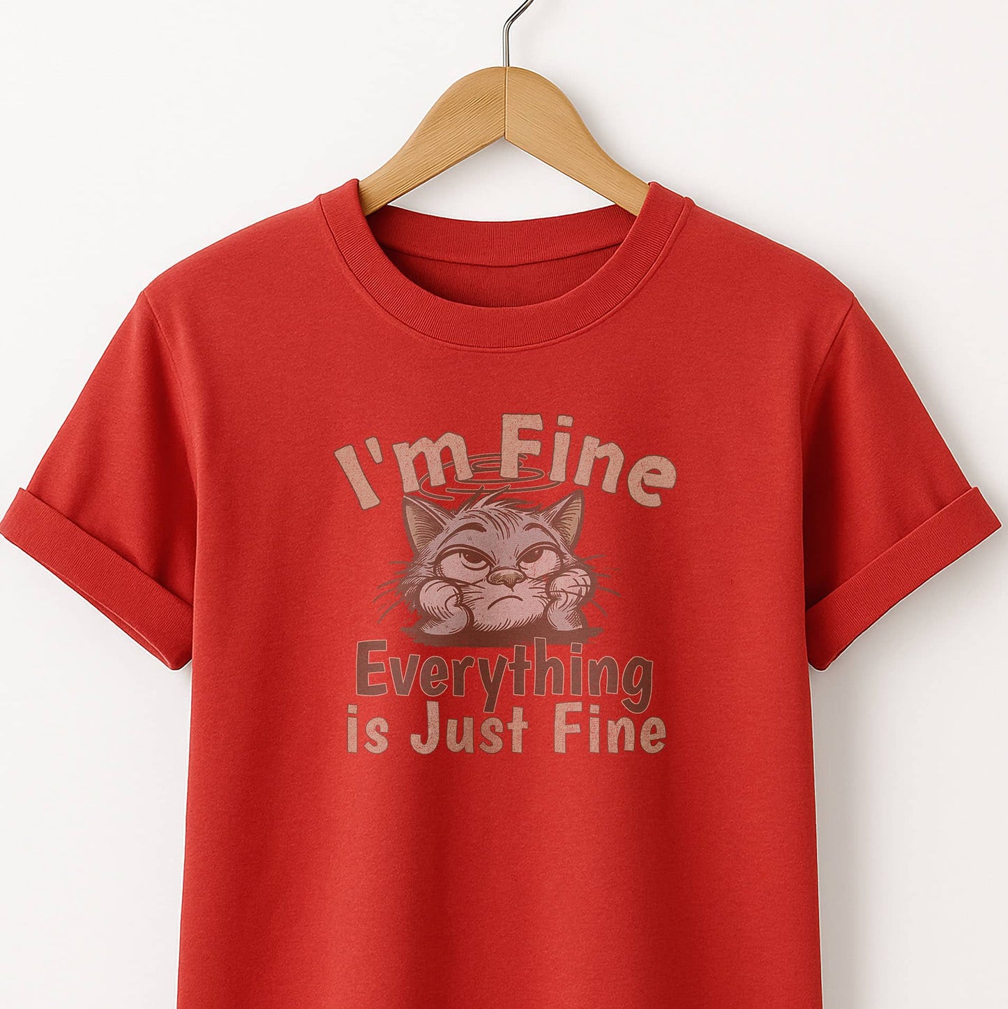 Fine Everything is Fine - T-Shirt
