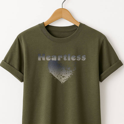 Heartless Graphic T-Shirt — Edgy Streetwear Tee