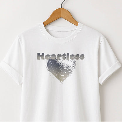 Heartless Graphic T-Shirt — Edgy Streetwear Tee