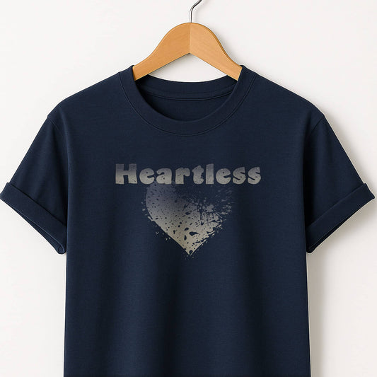 Heartless Graphic T-Shirt — Edgy Streetwear Tee