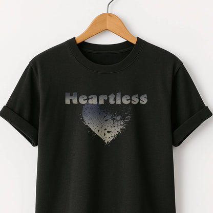 Heartless Graphic T-Shirt — Edgy Streetwear Tee