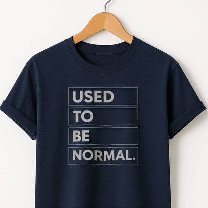 Used to be Normal T-Shirt — Humor Graphic Tee