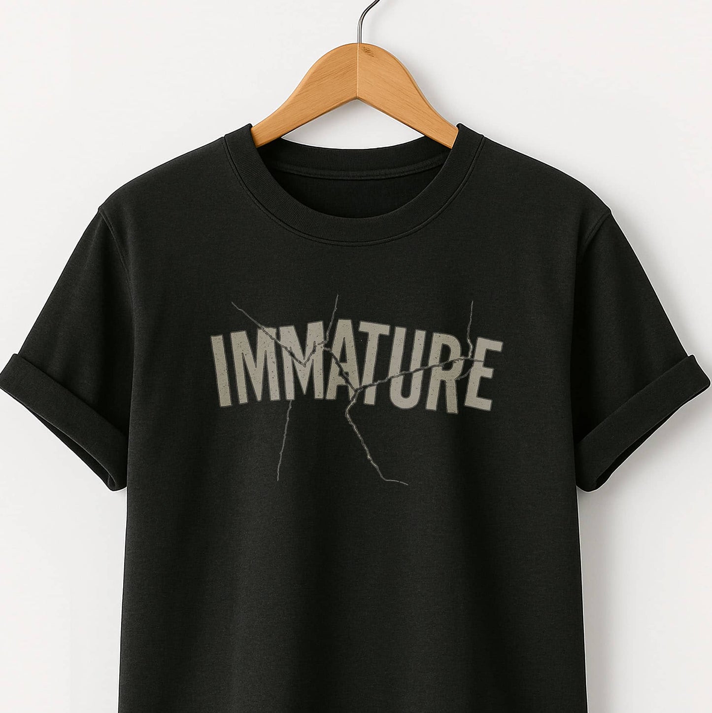 Immature Graphic T-Shirt — Self-Deprecating Funny Tee
