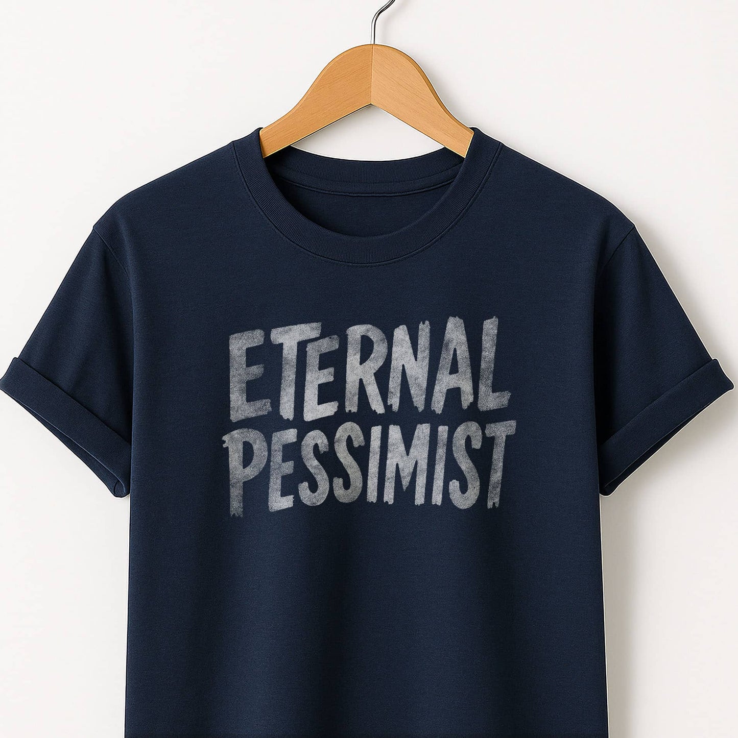 Eternal Pessimist T-Shirt — Dark Humor Graphic Tee
