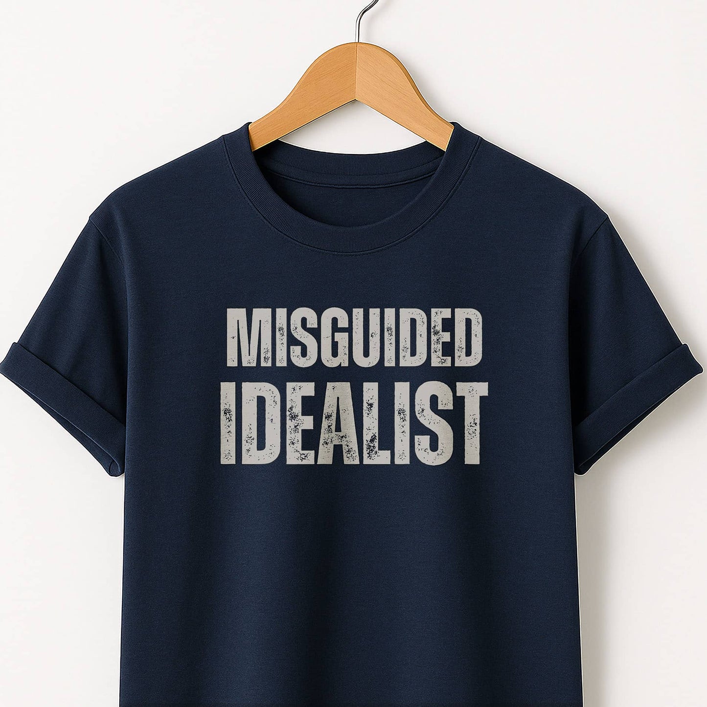 Misguided Idealist T-Shirt - Graphic Tee for Dreamers