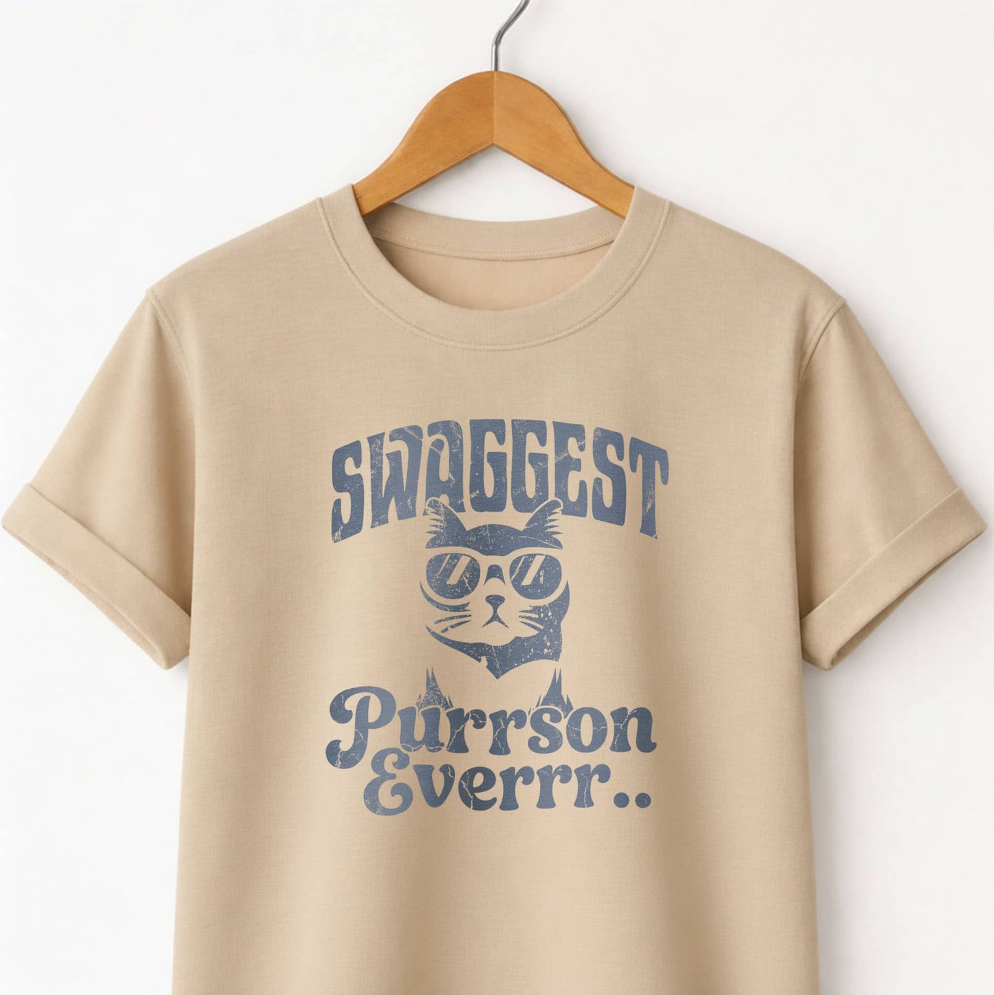 Swaggest Purrson Everr - T-Shirt
