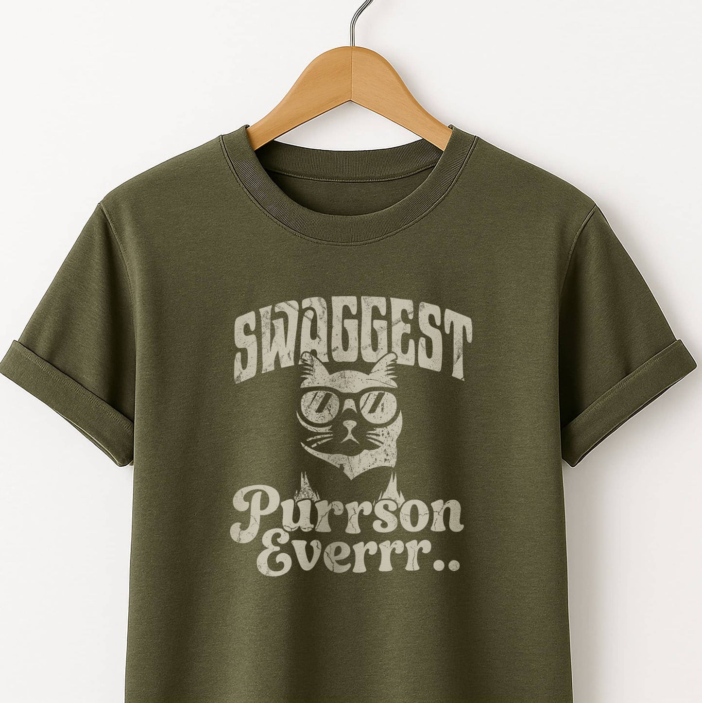 Swaggest Purrson Everr - T-Shirt