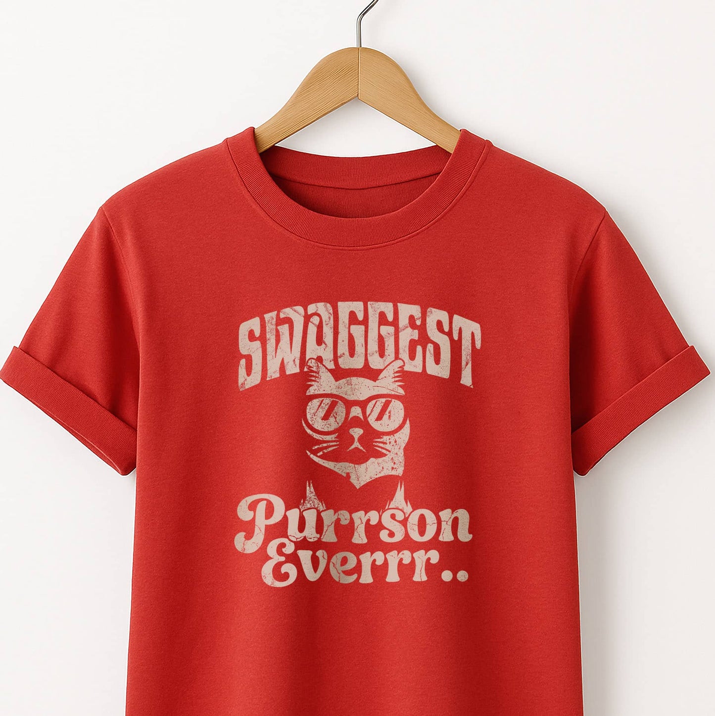 Swaggest Purrson Everr - T-Shirt