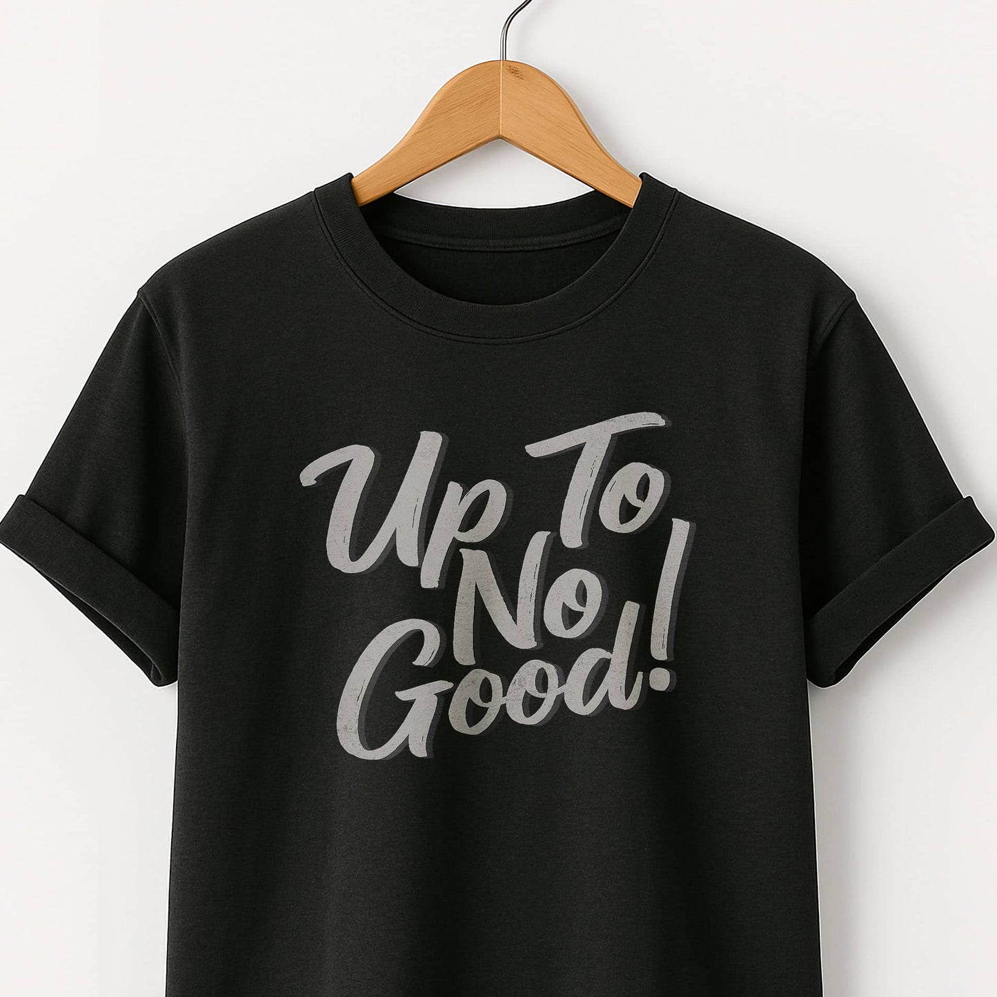 Up to No Good T-Shirt — Playful Mischief Graphic Tee