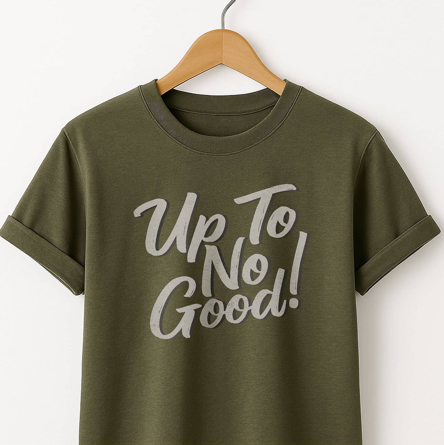 Up to No Good T-Shirt — Playful Mischief Graphic Tee